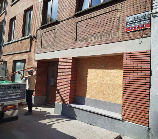 Verbouwing bijbouw en gevelrenovatie in Gent